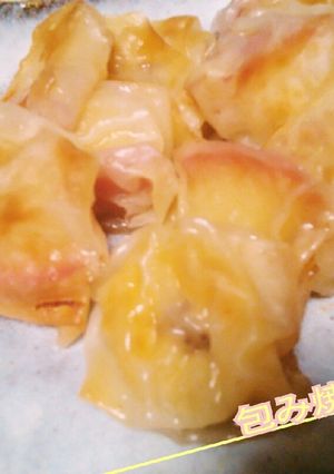 お手軽☆バナナとリンゴの包み焼き-レシピのメイン写真