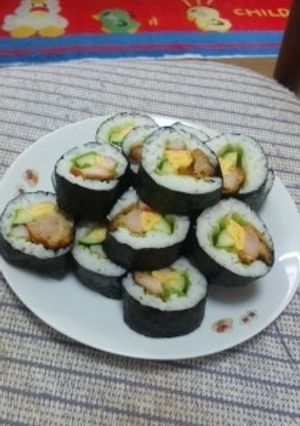 簡単から揚げのり巻-レシピのメイン写真