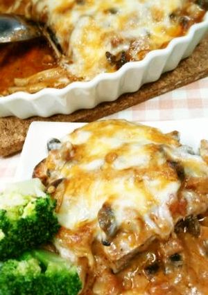 秋刀魚のワイン煮で熱々チーズ焼♪-レシピのメイン写真