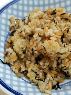 ひじきとツナの焼き飯-レシピのメイン写真