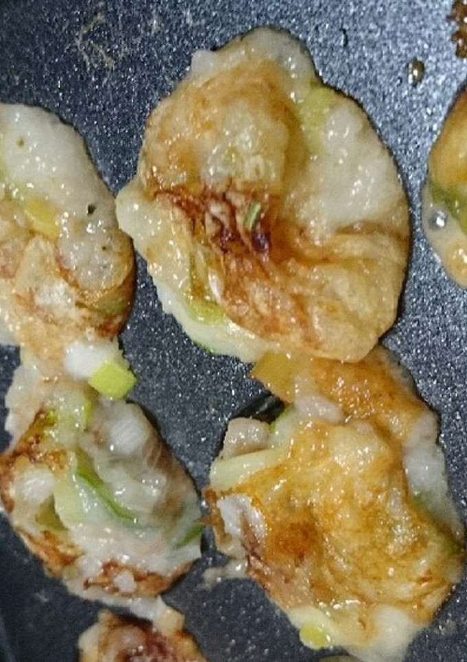 山芋とネギで、たこ焼き風-レシピのメイン写真