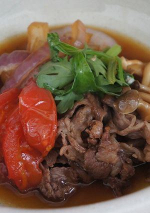 近江牛のトマトすき焼き-レシピのメイン写真