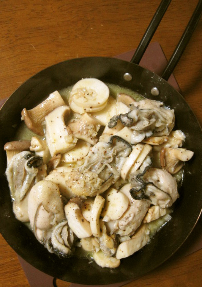 冷凍牡蠣のアヒージョソテー✿おつまみに-レシピのメイン写真