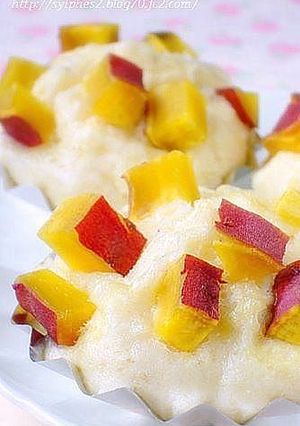 さつまいもの甘露煮蒸しパン-レシピのメイン写真
