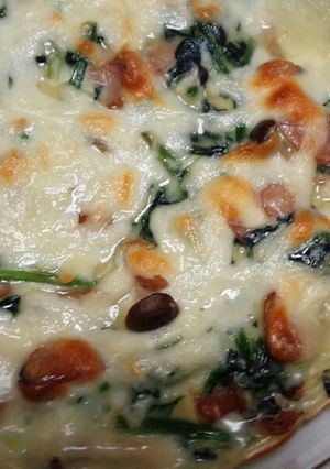 ほうれん草としめじのグラタン-レシピのメイン写真
