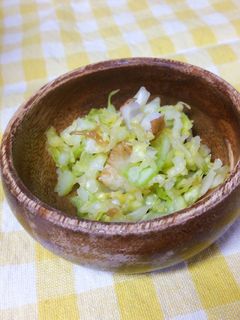 ササッと~キャベツと竹輪のナメタケ和え~-レシピのメイン写真