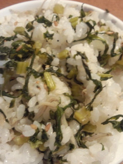 捨てないで!大根の葉で菜飯作りましょう♪-レシピのメイン写真