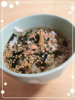 簡単お茶漬け-レシピのメイン写真