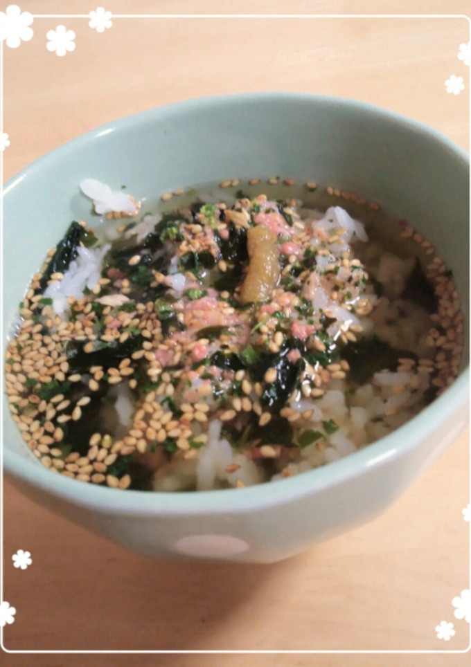 簡単お茶漬け-レシピのメイン写真
