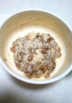チーズマヨ納豆-レシピのメイン写真