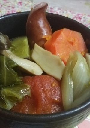 サツマイモとトマトの洋風おでん-レシピのメイン写真