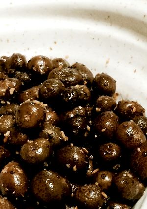 ビールのおつまみ⌒☆むかごをガーリックで-レシピのメイン写真