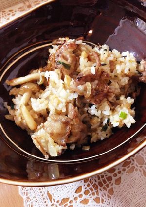 パパッと簡単♡豚バラとしめじのチャーハン-レシピのメイン写真