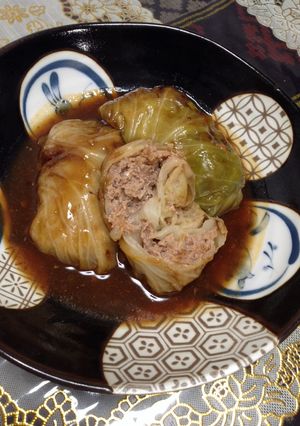 お箸で切れちゃうトロトロロールキャベツ-レシピのメイン写真
