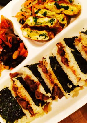 焼き肉のごはん巻き◎簡単！-レシピのメイン写真