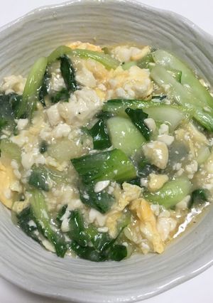 チンゲンサイの和風あんかけ-レシピのメイン写真