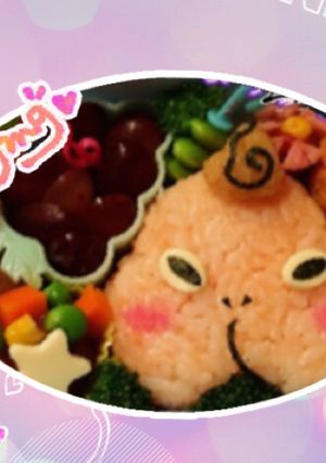 園児キャラ弁 おならず者 妖怪ウォッチ-レシピのメイン写真