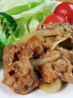簡単やわらか~い☆豚こまのしょうが焼き-レシピのメイン写真