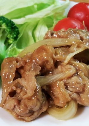 簡単やわらか～い☆豚こまのしょうが焼き-レシピのメイン写真