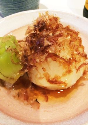 かぶの煮物。白だしおかかぽん酢味。-レシピのメイン写真