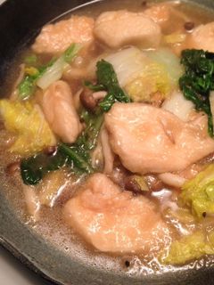 簡単!とろプル鶏胸肉と白菜のみぞれ煮-レシピのメイン写真