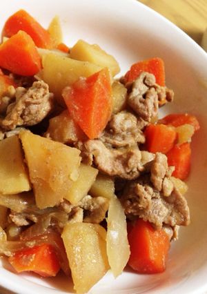 簡単・時短でびっくり☆我が家の肉じゃが-レシピのメイン写真