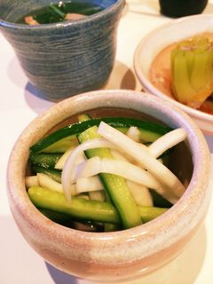 かぶの漬物。きゅうりとかぶ皮の酢の物。-レシピのメイン写真