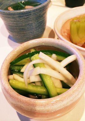 かぶの漬物。きゅうりとかぶ皮の酢の物。-レシピのメイン写真