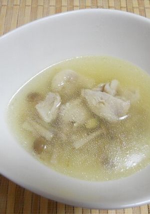 生姜風味のチキンスープ-レシピのメイン写真