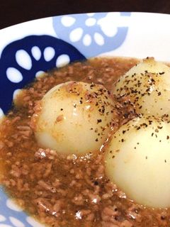 カブのとろうまひき肉あんかけ-レシピのメイン写真