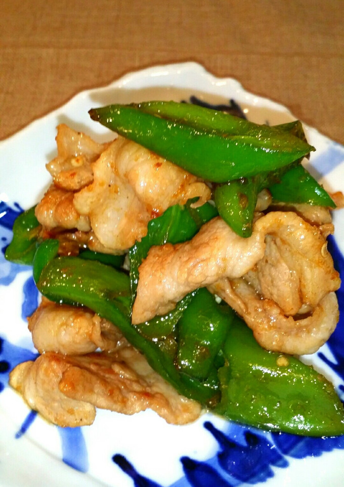 簡単⭐万願寺とうがらし・豚肉しょうが焼き-レシピのメイン写真