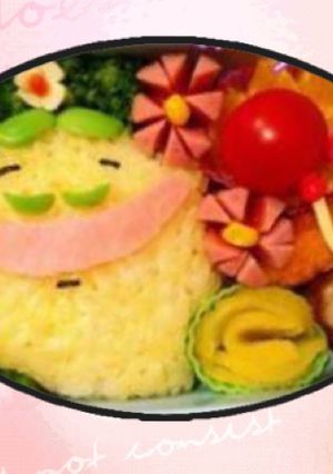 園児キャラ弁 ホノボーノ 妖怪ウォッチ-レシピのメイン写真