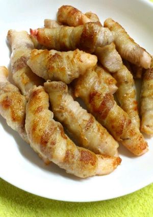 豚バラ新生姜巻き♪-レシピのメイン写真