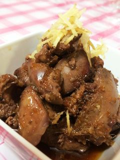 鶏レバーの甘辛煮-レシピのメイン写真
