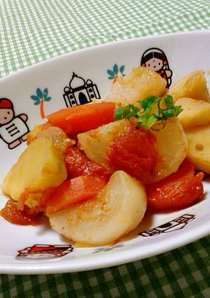離乳後期〜トマトdeカブのトロトロ煮☆-レシピのメイン写真