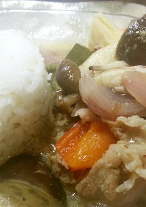 簡単グリーンカレー-レシピのメイン写真