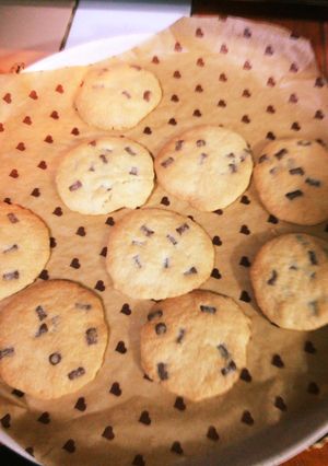 ベビーチョコで作るチョコチップクッキー-レシピのメイン写真