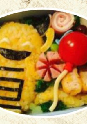 園児キャラ弁 一旦ゴメン 妖怪ウォッチ-レシピのメイン写真