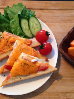 チェダーチーズトースト-レシピのメイン写真
