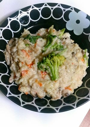野菜のクリームリゾット 簡単♪-レシピのメイン写真