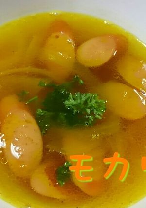 オニオンたっぷり♪簡単★カレースープ-レシピのメイン写真