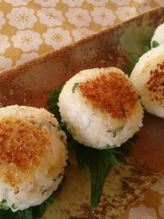 玄米で香ばし~焼きおにぎり-レシピのメイン写真