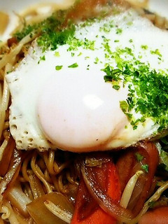 焼きそばにポン酢-レシピのメイン写真