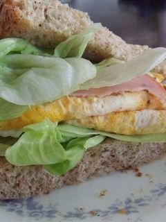 ダイエッターのサンドイッチ☆5分で朝ご飯-レシピのメイン写真