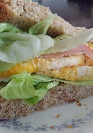 ダイエッターのサンドイッチ☆5分で朝ご飯-レシピのメイン写真