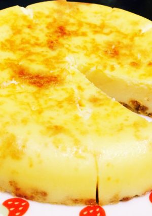 炊飯器チーズケーキ(´ ꒳ ` )ノ-レシピのメイン写真