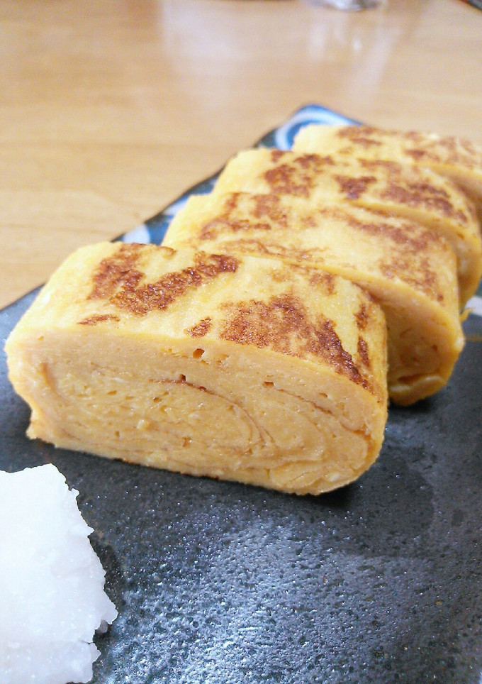 簡単！ちょっぴり甘いだし巻き玉子♡-レシピのメイン写真