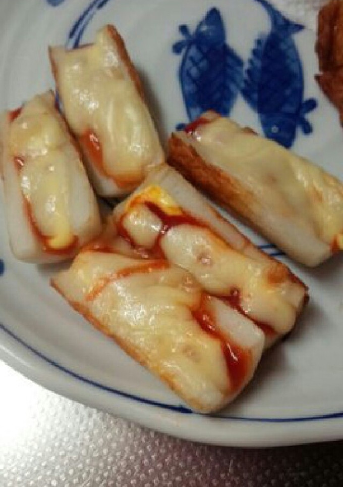 簡単!!弁当おかず*ちくわのピザ風*-レシピのメイン写真