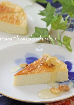 ワインのお供に*簡単ブルーチーズケーキ-レシピのメイン写真