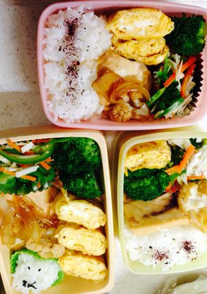 カジキ弁当-レシピのメイン写真
